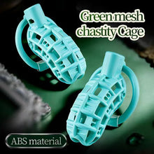 Lade das Bild in den Galerie-Viewer, Gteen ABS Mesh Chastity Cage