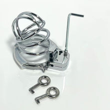 Afbeelding in Gallery-weergave laden, Handcuffs Style Metal Chastity Device 1