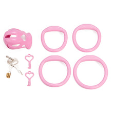 Lade das Bild in den Galerie-Viewer, Heart cutout cage configuration 1 with matching base rings