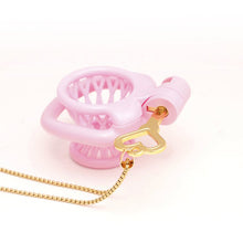 Load image into Gallery viewer, Heart Shaped Chastity Key Necklace