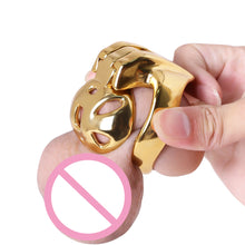 Load image into Gallery viewer, HT-V4 Stainless Steel Super Small Chastity Cage