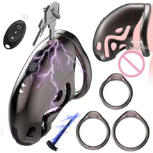 Load image into Gallery viewer, Hundred Beasts Electric Remote Control Chastity Cage