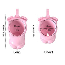 Load image into Gallery viewer, Imitation Penis Male Chastity Device