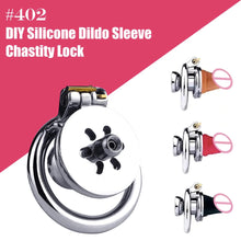 Load image into Gallery viewer, DIY Silicone Dildo Sleeve For Chastity Lock
