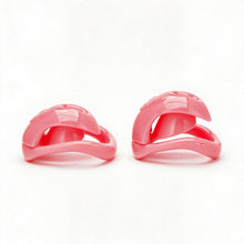 Load image into Gallery viewer, Inverted Colorful Pudding Chastity Cage in alternate gallery view 16