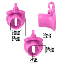 Lade das Bild in den Galerie-Viewer, Sissy Lightweight Inverted Chastity Cage