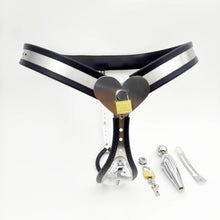 Lade das Bild in den Galerie-Viewer, Keeper of Desire - Female Chastity Belt With Transparent Panel - 4