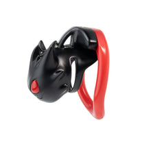 Afbeelding in Gallery-weergave laden, Little Devil Resin Chastity Cage with Red or Black Rings