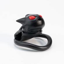 Afbeelding in Gallery-weergave laden, Little Devil Resin Chastity Cage with Red or Black Rings