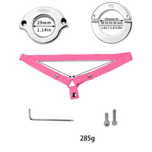 Load image into Gallery viewer, Lockable Stainless Steel Ring 11