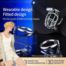 Load image into Gallery viewer, Happy Pride Chastity Cage With Support 2