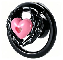 Load image into Gallery viewer, Love Wings Heart-Detail Resin Chastity Cage