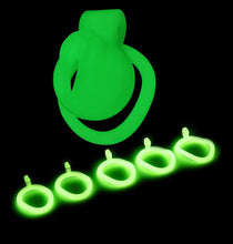 Afbeelding in Gallery-weergave laden, Luminous ABS Male Chastity Device 6