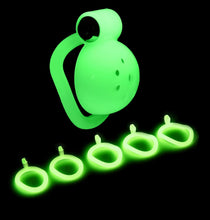 Afbeelding in Gallery-weergave laden, Luminous ABS Male Chastity Device 3