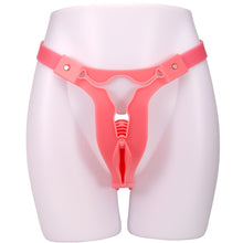 Lade das Bild in den Galerie-Viewer, Male Pink Cross-Dressing Chastity Belt