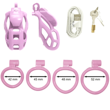 Lade das Bild in den Galerie-Viewer, Mamba App-Controlled Vibrating Cobra Chastity Cage