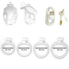 Lade das Bild in den Galerie-Viewer, Mamba App-Controlled Vibrating Cobra Chastity Cage