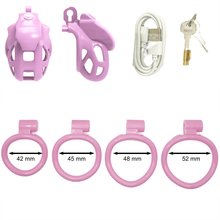 Lade das Bild in den Galerie-Viewer, Mamba App-Controlled Vibrating Cobra Chastity Cage