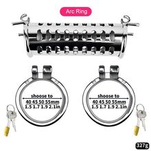 Lade das Bild in den Galerie-Viewer, Metal Double Ended Cock Cage
