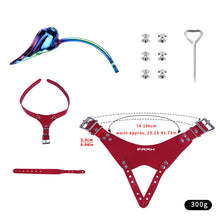 Load image into Gallery viewer, Metal Shell Shaped Chastity Belt Invisible - 5