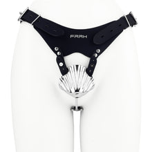 Load image into Gallery viewer, Metal Shell Shaped Chastity Belt Invisible - 2