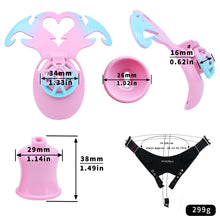 Afbeelding in Gallery-weergave laden, Mini Demon Negative Chastity Device