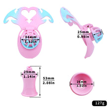 Afbeelding in Gallery-weergave laden, Mini Demon Negative Chastity Device