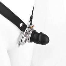 Load image into Gallery viewer, Negative Chastity Cage & Detachable Dildo and  Urethral