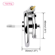 Load image into Gallery viewer, Negative Chastity Cage & Detachable Dildo and  Urethral