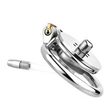 Load image into Gallery viewer, Negative Chastity Cage & Detachable Dildo and  Urethral