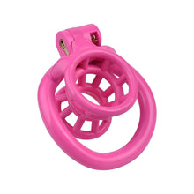 Lade das Bild in den Galerie-Viewer, Negative Fish Basket Chastity Cage pink
