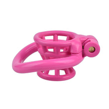 Lade das Bild in den Galerie-Viewer, Negative Fish Basket Chastity Cage pink 2