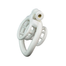 Lade das Bild in den Galerie-Viewer, Negative Fish Basket Chastity Cage - white