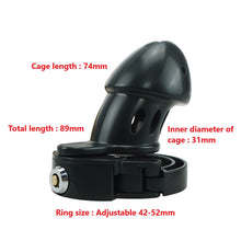 Load image into Gallery viewer, New ABS Adjustable CB6000 Chastity Cage