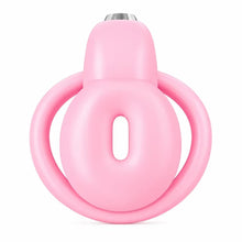 Afbeelding in Gallery-weergave laden, Nipple Rounded Resin Chastity Cage with Five Rings