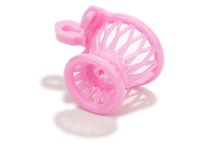 Load image into Gallery viewer, Pink Nylon Creel Negative Chastity Cage