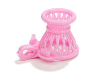 Load image into Gallery viewer, Pink Nylon Creel Negative Chastity Cage