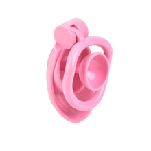 Afbeelding in Gallery-weergave laden, One-click Pink Pussy Chastity Cage 8