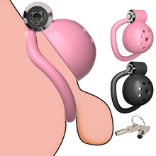 Load image into Gallery viewer, One-Click Unlocking Bell Chastity Device