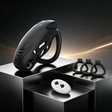 Load image into Gallery viewer, Orgulous 12-Mode Vibrating Chastity Cage with Control Options