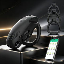 Load image into Gallery viewer, Orgulous 12-Mode Vibrating Chastity Cage with Control Options
