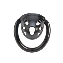 Lade das Bild in den Galerie-Viewer, Black oval ventilated cage front view