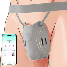 Afbeelding in Gallery-weergave laden, Penis Enlargement App Control Chastity Belt - topchastity