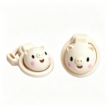 Load image into Gallery viewer, Piglet Head Resin Chastity Cage with Three Rings