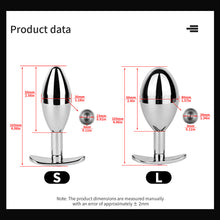 Lade das Bild in den Galerie-Viewer, Pink Diamond Secret-Compartment Stainless Steel Anal Plug