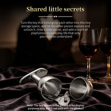 Lade das Bild in den Galerie-Viewer, Pink Diamond Secret-Compartment Stainless Steel Anal Plug