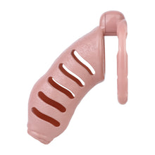 Load image into Gallery viewer, Bionic-Texture ABS Chastity Cage with Four Rings