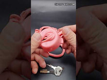 Load and play video in Gallery viewer, Small Sweet Pussy Chastity Cage