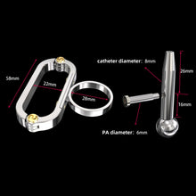 Load image into Gallery viewer, Punk Series Scallop Chastity Cage