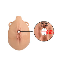 Load image into Gallery viewer, Pussy Chastity Cage With Wearable Butt Plug